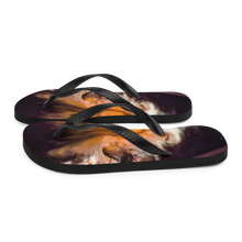 Abstract Painting Flip-Flops by Design Express