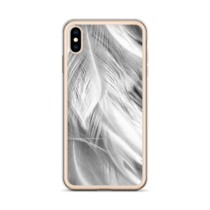 White Feathers iPhone Case by Design Express