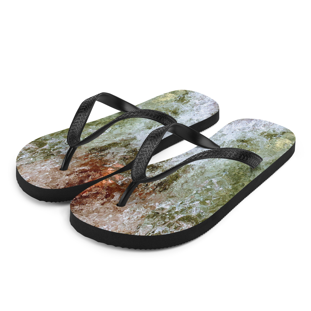 S Water Sprinkle Flip-Flops by Design Express
