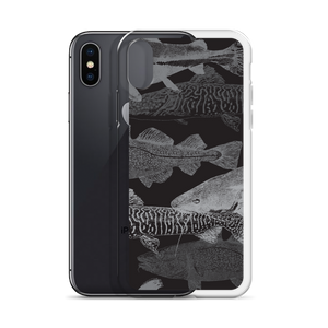 Grey Black Catfish iPhone Case by Design Express