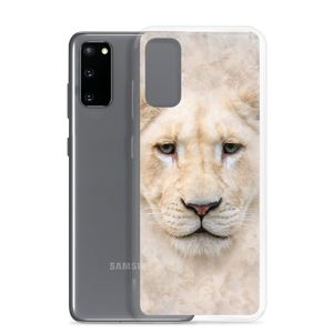 White Lion Samsung Case by Design Express