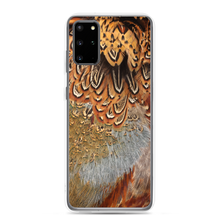 Samsung Galaxy S20 Plus Brown Pheasant Feathers Samsung Case by Design Express