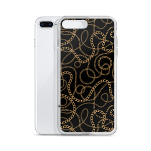 Golden Chains iPhone Case by Design Express