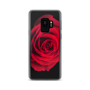 Samsung Galaxy S9 Charming Red Rose Samsung Case by Design Express