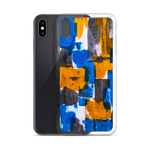 Bluerange Abstract Painting iPhone Case by Design Express