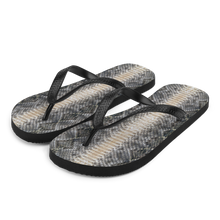 S Snake Skin Print Flip-Flops by Design Express