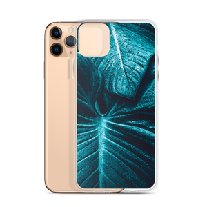 Turquoise Leaf iPhone Case by Design Express