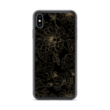 iPhone XS Max Golden Floral iPhone Case by Design Express