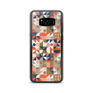 Samsung Galaxy S8+ Mid Century Pattern Samsung Case by Design Express
