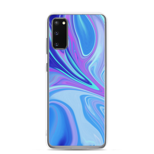 Samsung Galaxy S20 Purple Blue Watercolor Samsung Case by Design Express