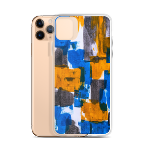 Bluerange Abstract Painting iPhone Case by Design Express