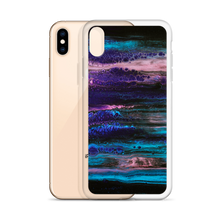 Purple Blue Abstract iPhone Case by Design Express