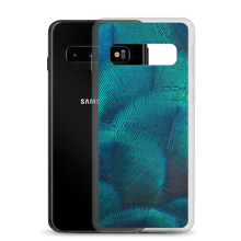 Green Blue Peacock Samsung Case by Design Express