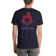 America "Star & Stripes" Back Short-Sleeve Unisex T-Shirt by Design Express