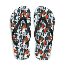 Mask Society Illustration Flip-Flops by Design Express