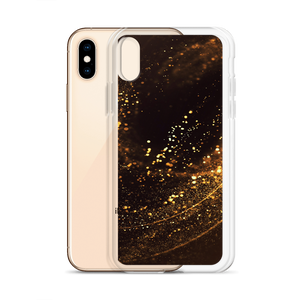 Gold Swirl iPhone Case by Design Express