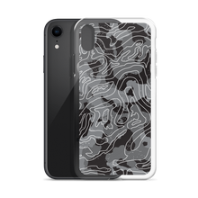 Grey Black Camoline iPhone Case by Design Express