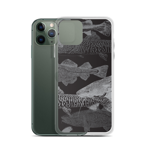 Grey Black Catfish iPhone Case by Design Express