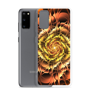 Abstract Flower 01 Samsung Case by Design Express