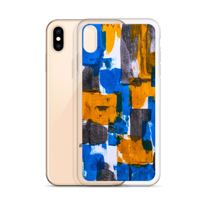 Bluerange Abstract Painting iPhone Case by Design Express
