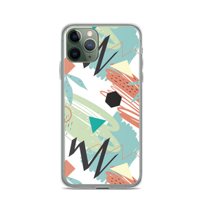 iPhone 11 Pro Mix Geometrical Pattern 03 iPhone Case by Design Express