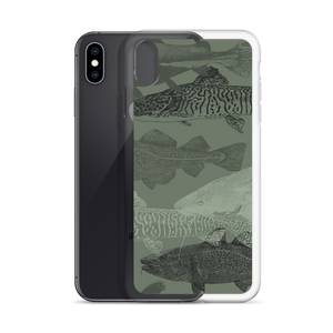 Army Green Catfish iPhone Case by Design Express
