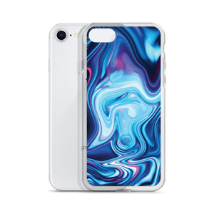 Lucid Blue iPhone Case by Design Express