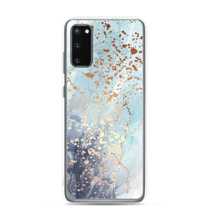 Samsung Galaxy S20 Soft Blue Gold Samsung Case by Design Express