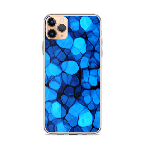 iPhone 11 Pro Max Crystalize Blue iPhone Case by Design Express