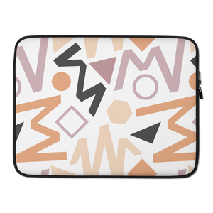 15 in Soft Geometrical Pattern Laptop Sleeve by Design Express