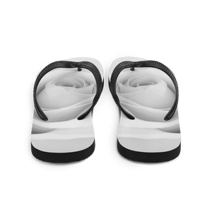 White Rose Flip-Flops by Design Express