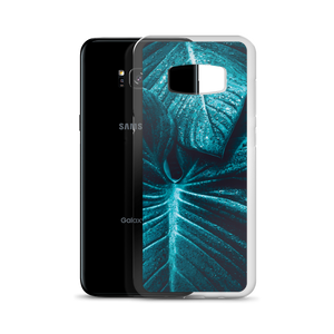 Turquoise Leaf Samsung Case by Design Express