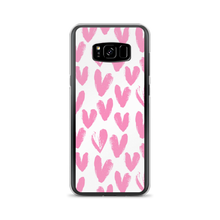 Samsung Galaxy S8+ Pink Heart Pattern Samsung Case by Design Express