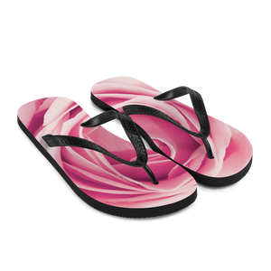 Pink Rose Flip-Flops by Design Express