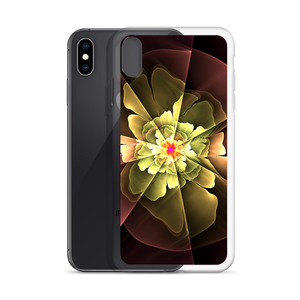Abstract Flower 04 iPhone Case by Design Express