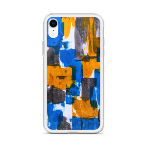 Bluerange Abstract Painting iPhone Case by Design Express