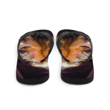Abstract Painting Flip-Flops by Design Express