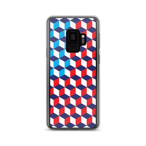 Samsung Galaxy S9 America Cubes Pattern Samsung Case Samsung Case by Design Express