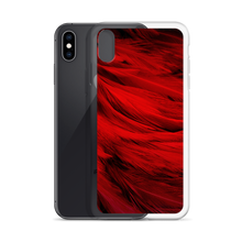 Red Feathers iPhone Case by Design Express