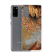 Brown Pheasant Feathers Samsung Case by Design Express