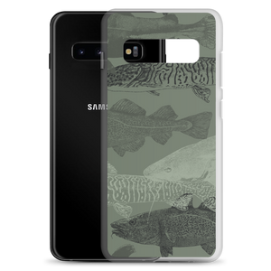 Army Green Catfish Samsung Case by Design Express
