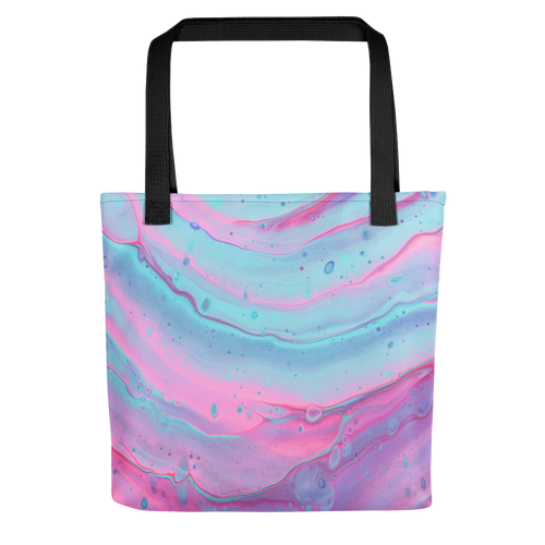 Default Title Multicolor Abstract Background Tote Bag by Design Express
