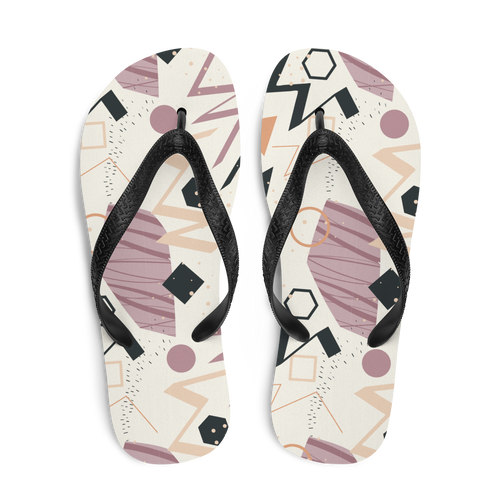 Mix Geometrical Pattern 02 Flip-Flops by Design Express
