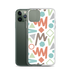 Soft Geometrical Pattern 02 iPhone Case by Design Express