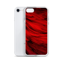 Red Feathers iPhone Case by Design Express