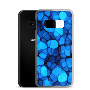 Crystalize Blue Samsung Case by Design Express