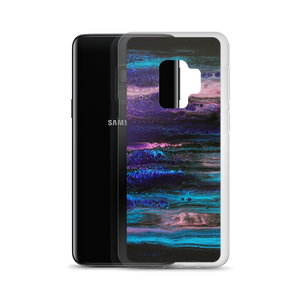 Purple Blue Abstract Samsung Case by Design Express