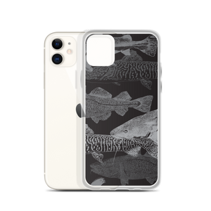 Grey Black Catfish iPhone Case by Design Express