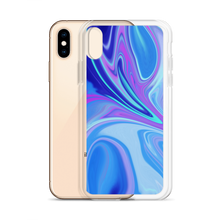 Purple Blue Watercolor iPhone Case by Design Express