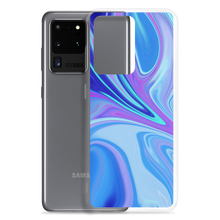 Purple Blue Watercolor Samsung Case by Design Express